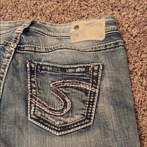 Silver Suki Straight Jeans